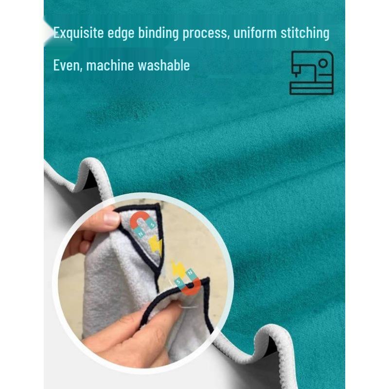 Quick-Dry Magnetic Suction Sports & Beach Towel for Changing