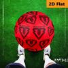 Bold Design: Big Bang Symbolism Football Suitable for Both Training and Competition Outdoor Sports Very Elastic No. 5 Football Entertainment