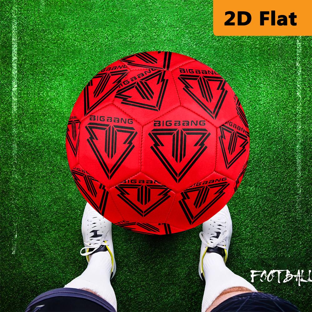 Bold Design: Big Bang Symbolism Football Suitable for Both Training and Competition Outdoor Sports Very Elastic No. 5 Football Entertainment