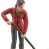 Farm Character Model Keeper Figurines, Realistic Farmer People Figures Statues for