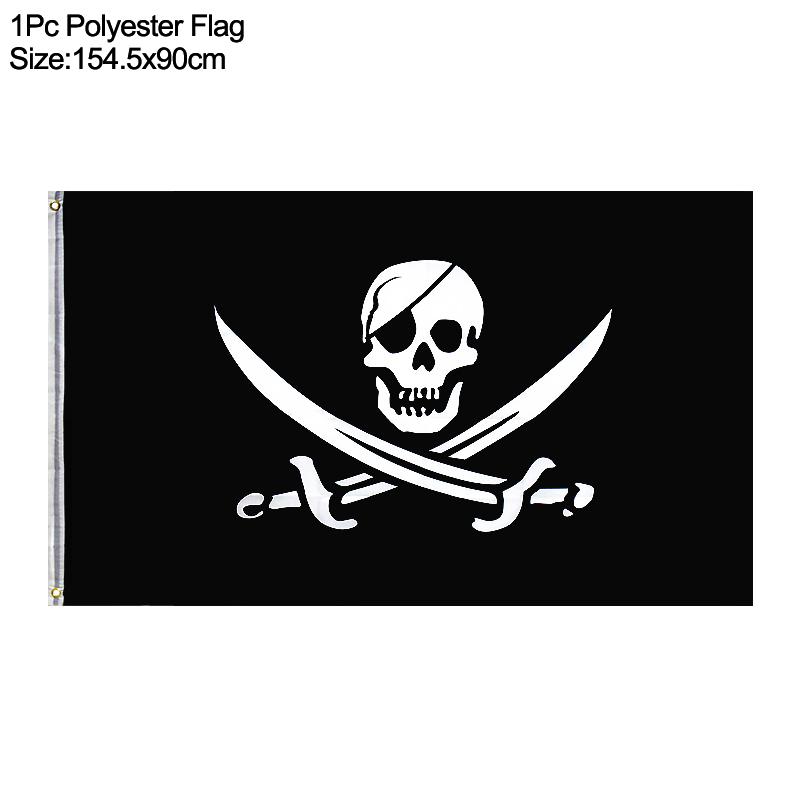 Halloween Pirate Hat Cap Decoration Kids Adult Halloween Masquerade Captain Cosplay Costume Props Pirate Theme Birthday Party