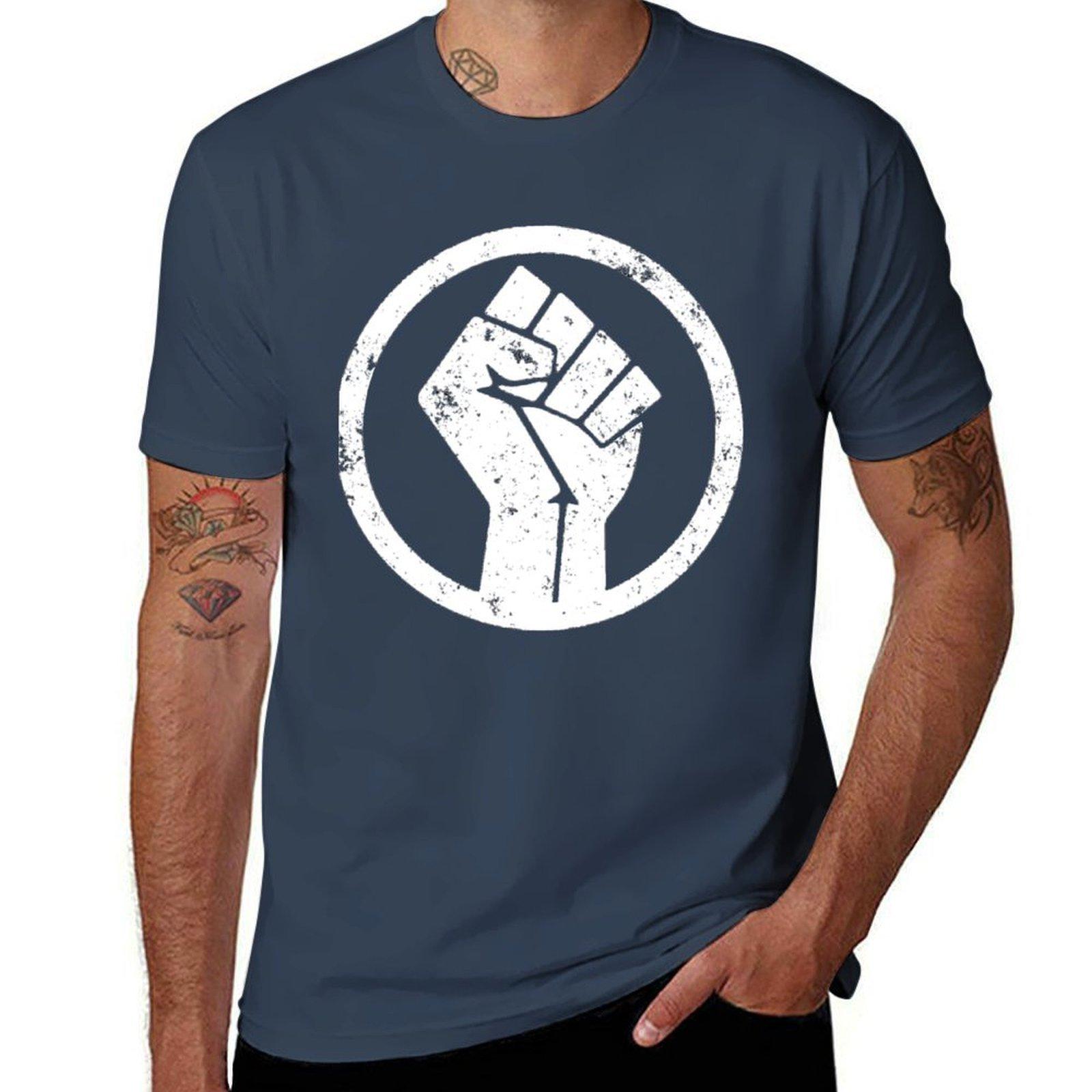 Black Lives Matter Tshirt Sweat Absorbing Sports Tee Shirt S