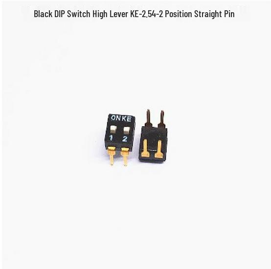 DIP Switch 2.54mm Pitch 1P-10P Through-Hole/SMT
