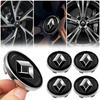 For Renault Clio Laguna 2 Megane 2 3 Duster Logan Captur 4Pcs 60mm Car Wheel Center Hup Caps Wheel Cover Accessories n111