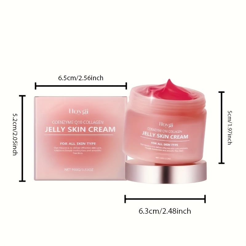 Collagen Jelly Face Cream Hydrating Nourishing Brightening Skin Moisturizer For Glowing Radiant Complexion