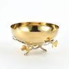 Composite Material Tray Alloy Metal Tray with Butterfly Feet Jewelry Storage Bowl Elegant Centerpiece for Home Decor