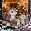 Plush Deer Toy With Pp Cotton Filling For Kids And Gift Giving