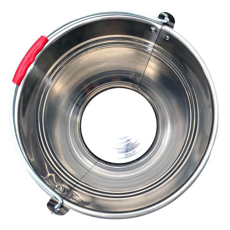 Jingulao Stainless Steel Thickened Handheld Storage Bucket