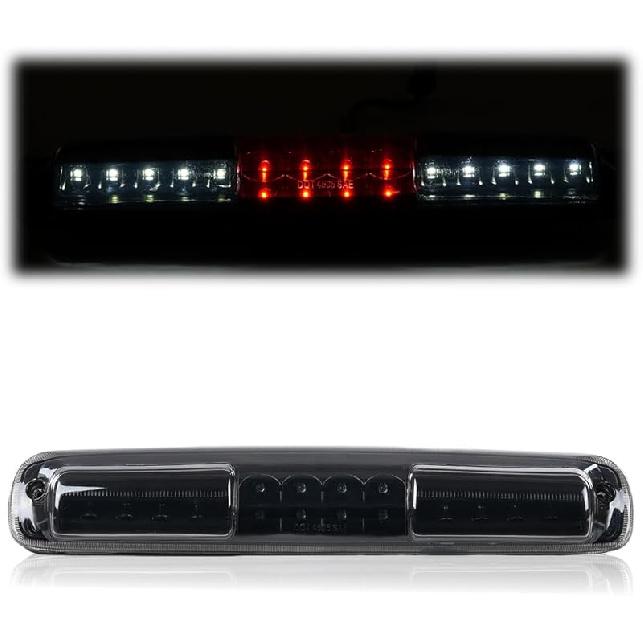 G-PLUS Red Lens LED 3Rd Brake Light Fit Leer, ARE, Century, Jason And Astro LED Recessed 3Rd Third Brake Light Lamp AT-LED-36R Chrome Housing