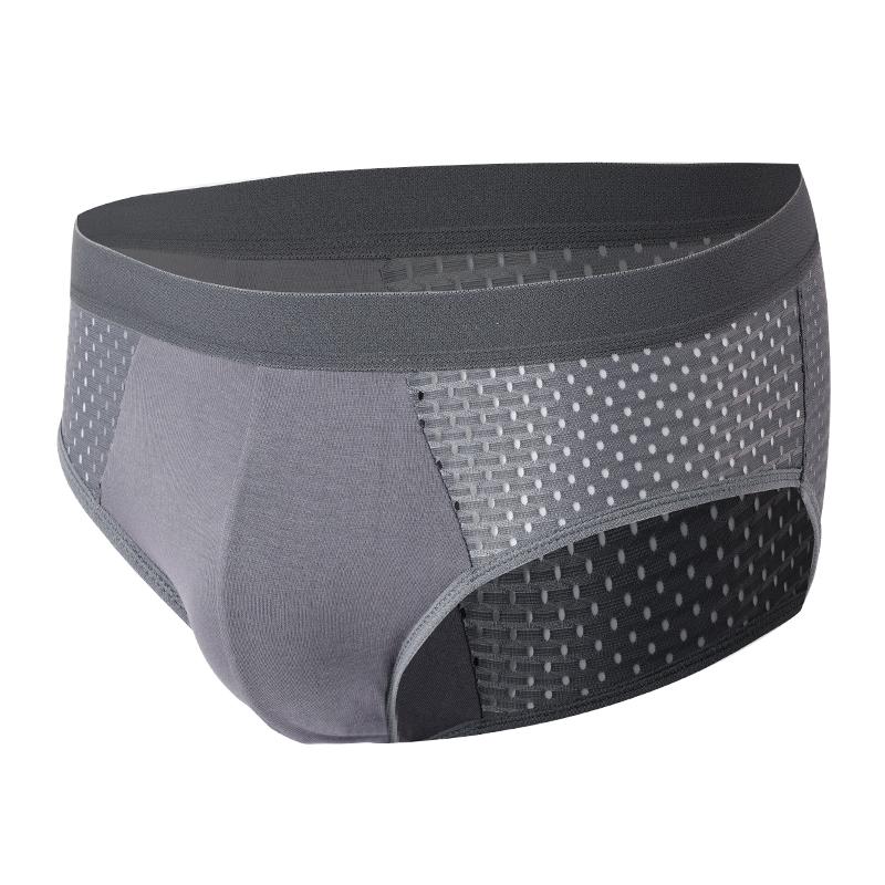 Men's Breifs Panties Boxers Male Hombre Breathable Mesh Ice Silk Men's Intimate Underpants Men Solid Color Underwear