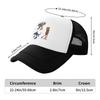 Italienische Brainrot Charakterkombinationen 1 Tung Tung Hai Sommer Netz Baseballkappen Damen Herren Strandfischerhut Trucker Cap