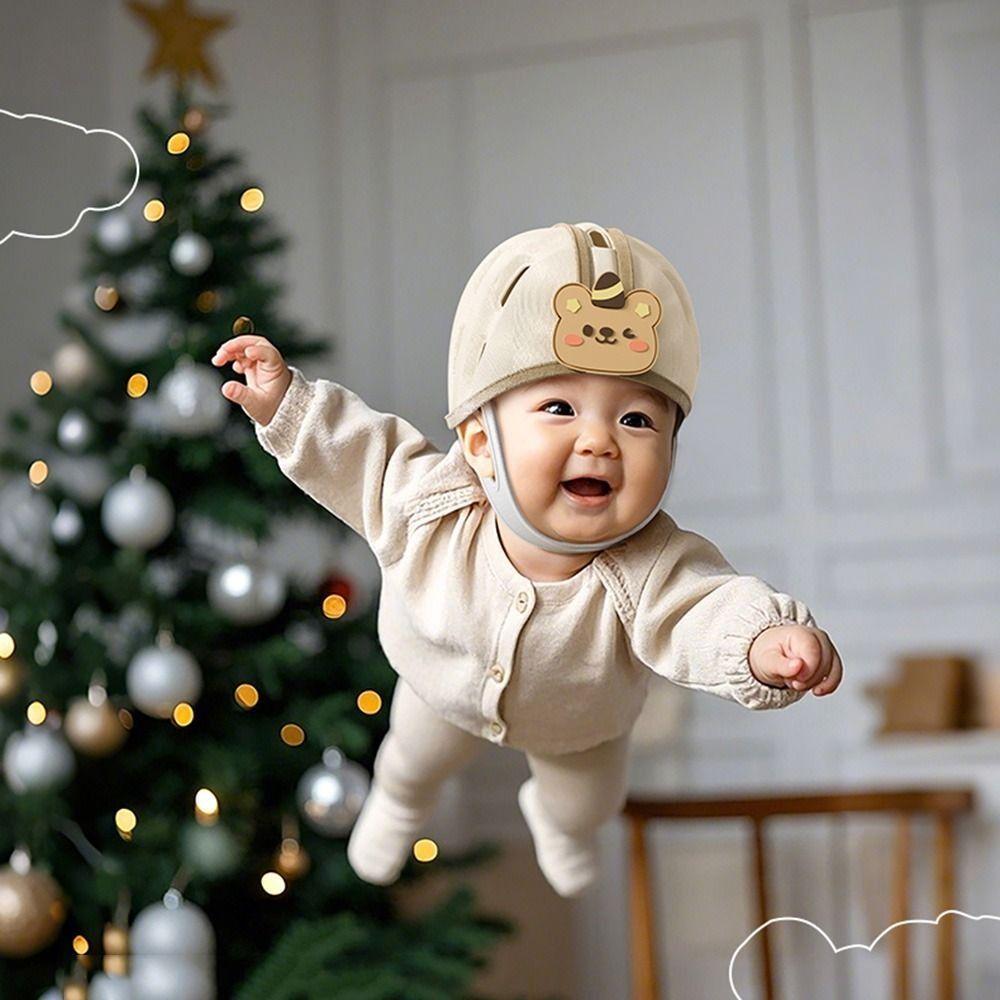 No Bump Baby Safety Helmet Soft Toddler Head Cushion Anti-fall Baby Head Protector  Crawling