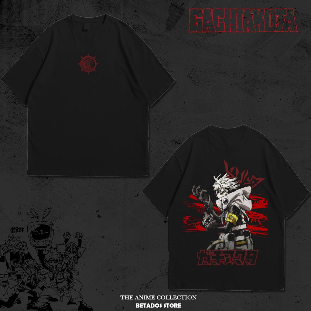 Gachiakuta Cleaners  Rudo T-shirts Cotton Men's Oversized Hip Hop Anime Short Sleeve Streetwear Male Clothing High Quality Short Sleeves