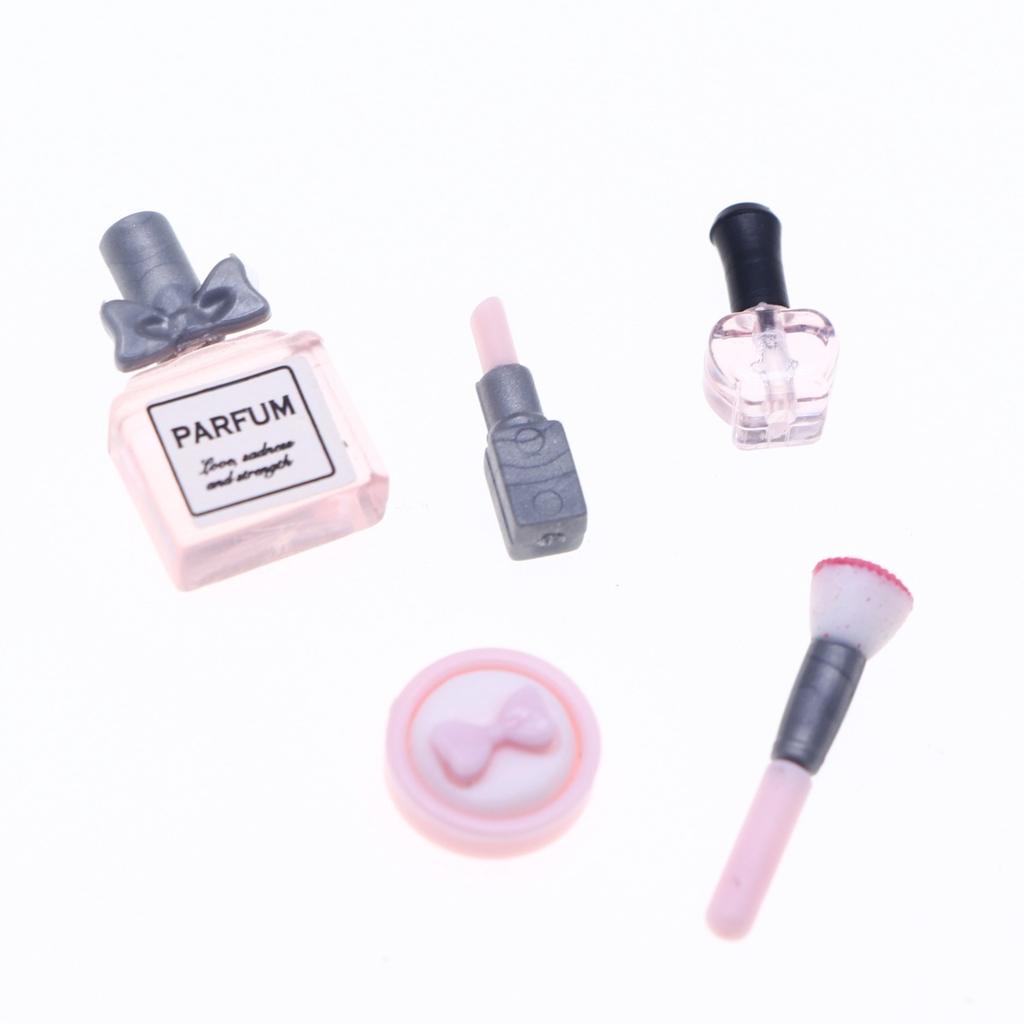Dollhouse Miniature Bathroom Accesso Kit Simulation Hairdryer Comb Toothpaste Toothbrush Mini Towel Bath Ball Shower Gel Soap