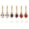 3 pairs of elegant water drop earrings, engagement, wedding jewelry, banquet decoration