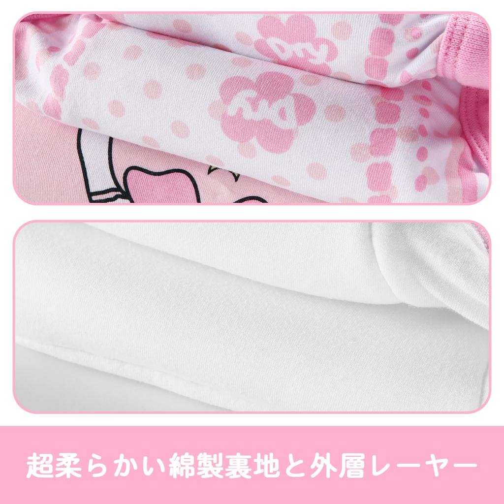 LittleForBig Dospělé tréninkové kalhotky Roztomilý design [Králiček] Elastický pas Pružné Nepropustné Prodyšné Lze prát v pračce Růžové M