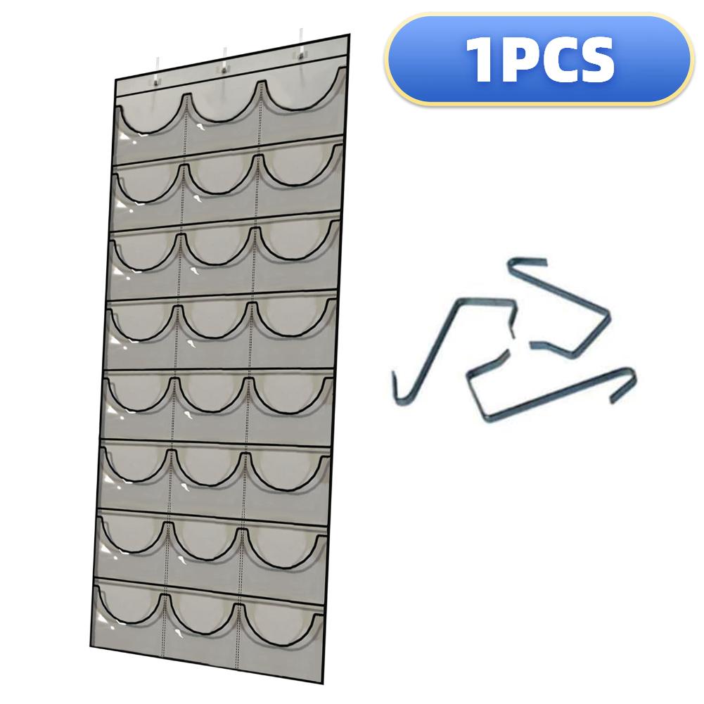 

Органайзер для хранения шляп с 24 глубокими карманами, подвесной держатель для двери, вешалка, стойка для хранения бейсболок, для спальни