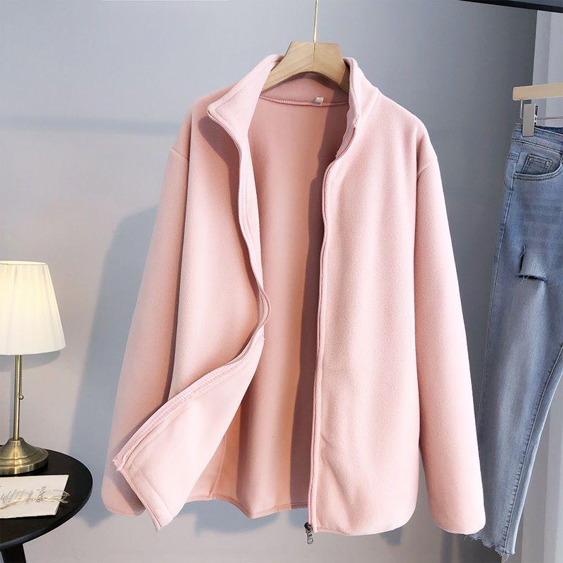 Women's Dual-Sided Fleece Jacket - 2025 Thickened Outdoor Hoodie for Autumn/Winter