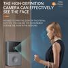 2.4G Wireless Video Doorbell Camera 4.3-inch IPS Screen Home Apartment Two-Way Voice Intercom Night Vision Smart Visual Doorbell