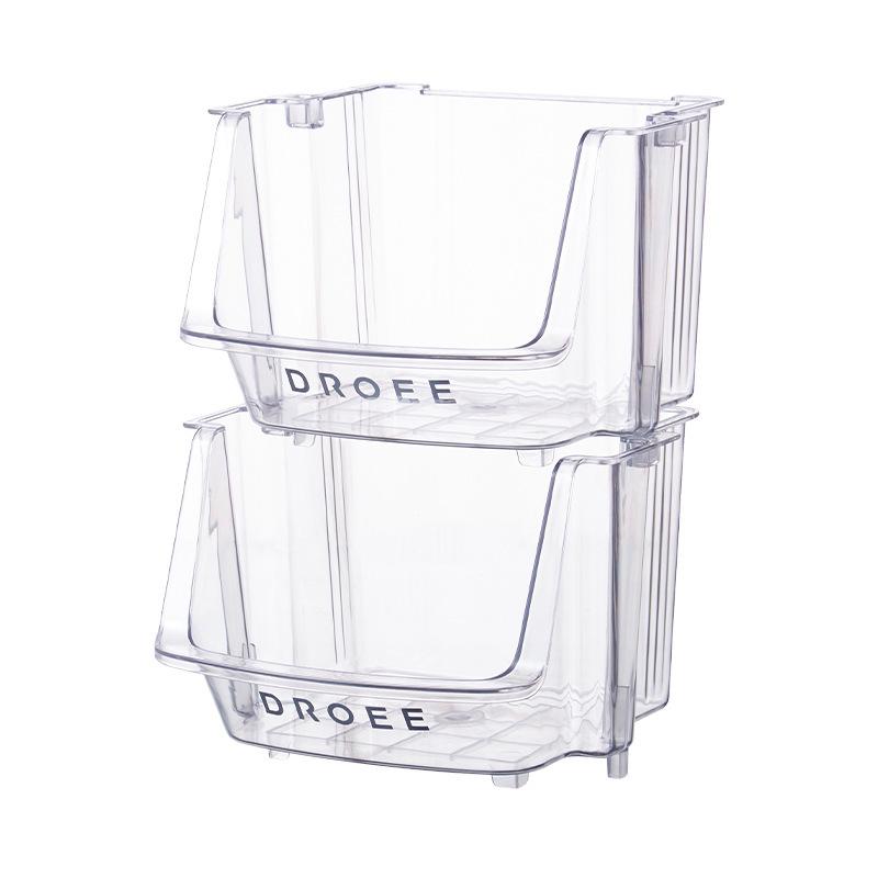 

Ginger, Garlic & Chili Storage Basket - Stackable Fresh-Keeping Box for Kitchen