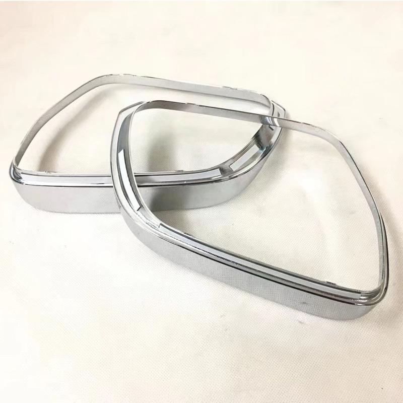 Auto Heck Heckscheiben Spiegel Regenschutz Augenbraue Für Hyundai IX35 2018 Schild Sonnenblende Blende ABS Chrom 2 Stück