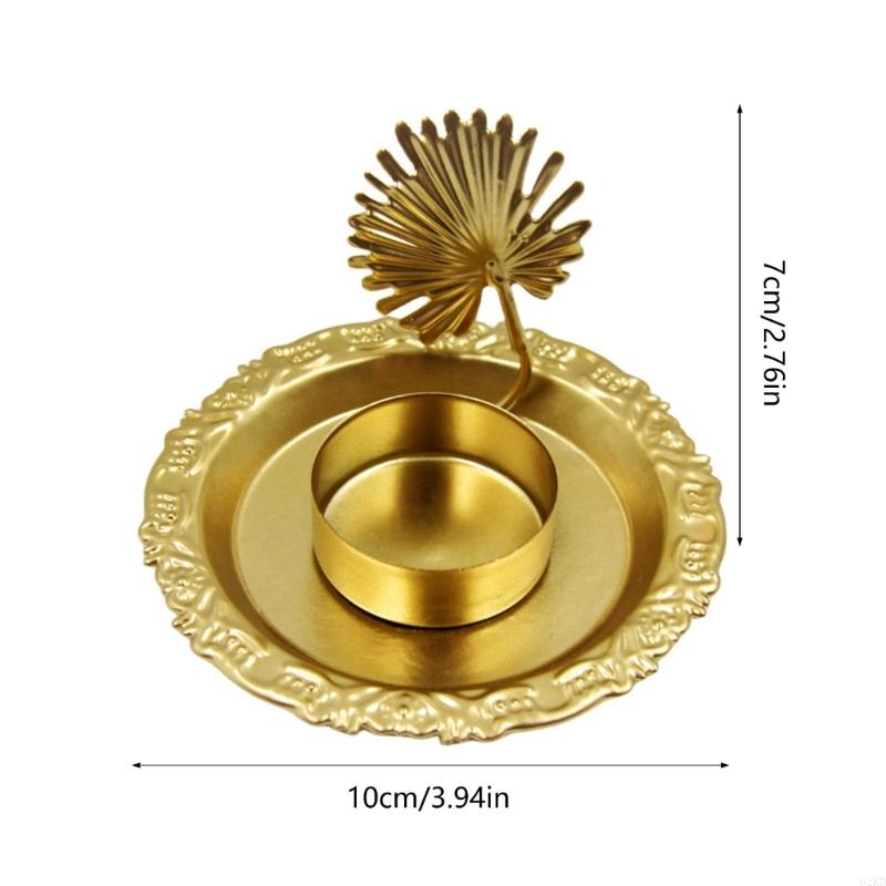 62KD Iron Holder European Leaf Butterfly Stand for Wedding Gift