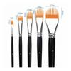 5 Pieces Comb Fiber Texture Brush Sturdy for Craft Hobbyists