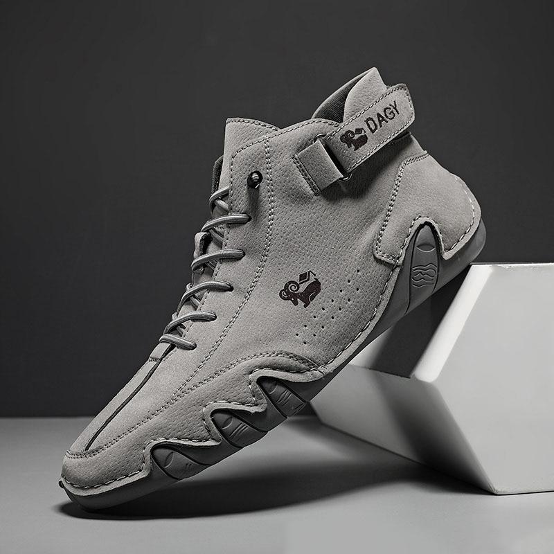 Herren Freizeitschuhe Winter gepolsterte verdickte Schuhe Stiefel männliche Models Herrenschuhe High-Top-Baumwollschuhe