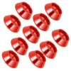 10pcs Aluminum Alloy Screw Shim Upgrade Spare Parts Fit for MND90 MN99 MN91 FJ45(Red )