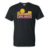 New Jersey Groovy Sunset - Landscape Vacation Home State T Shirt - Black