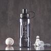 Fitness-Wasserflasche mit großem Fassungsvermögen, stoßfester und auslaufsicherer Plastikbecher, hochtemperaturbeständige Weltraum-Wasserflasche