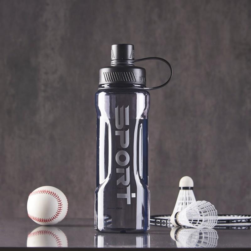 Fitness-Wasserflasche mit großem Fassungsvermögen, stoßfester und auslaufsicherer Plastikbecher, hochtemperaturbeständige Weltraum-Wasserflasche