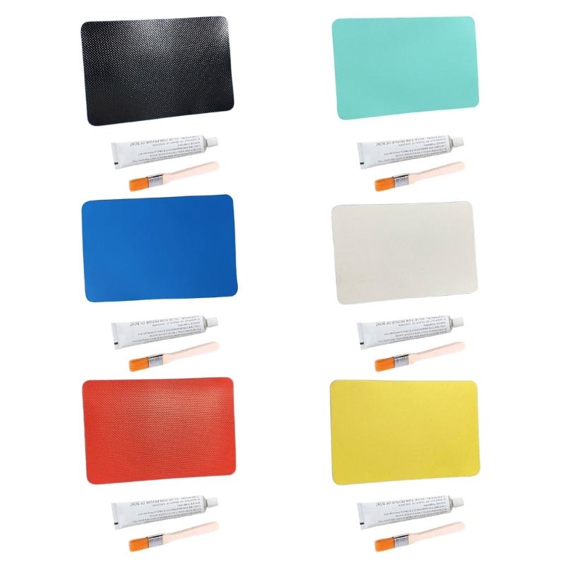 6Pcs Kayak Patches PVC Repair Patches Watertight Repair Patches Replacements for Inflatable Boats Kayak Canoes Water Toy