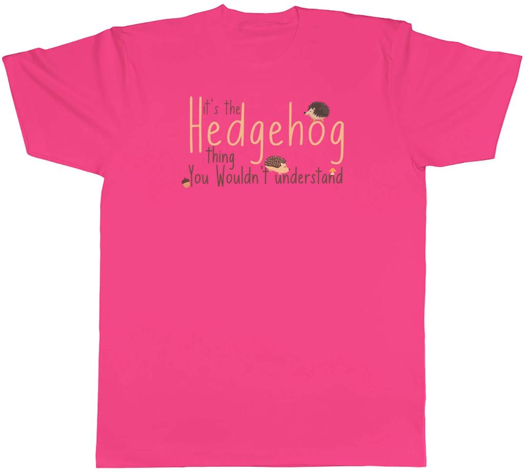 Hedgehog Thing Unisexs TShirt Pet Wildlife Zoo Farm Animal Porcupine Unisex Tee