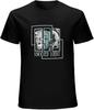 Laugh Tracks Loose Different with Knocked Mens Short-Sleeve T-Shirts Black