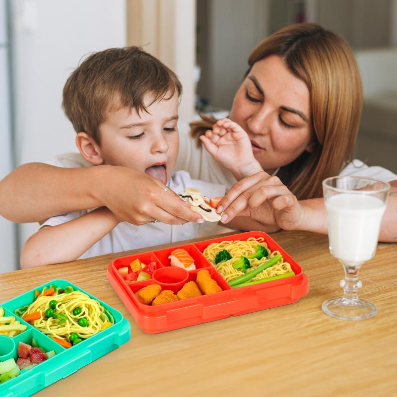 Rozkošný dětský svačinový box Student Mikrovlnná trouba Bezpečný Cestovní Bento box Pikniková nádoba Přenosný Nepropustný Ovocný salát Bento box Dospělý