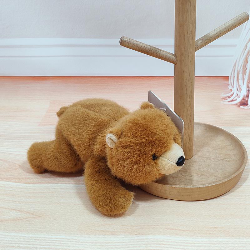 Xiangxiang Cute Animal Doll: Panda & Raccoon Plush Toy, Pocket-Size Companion Gift.