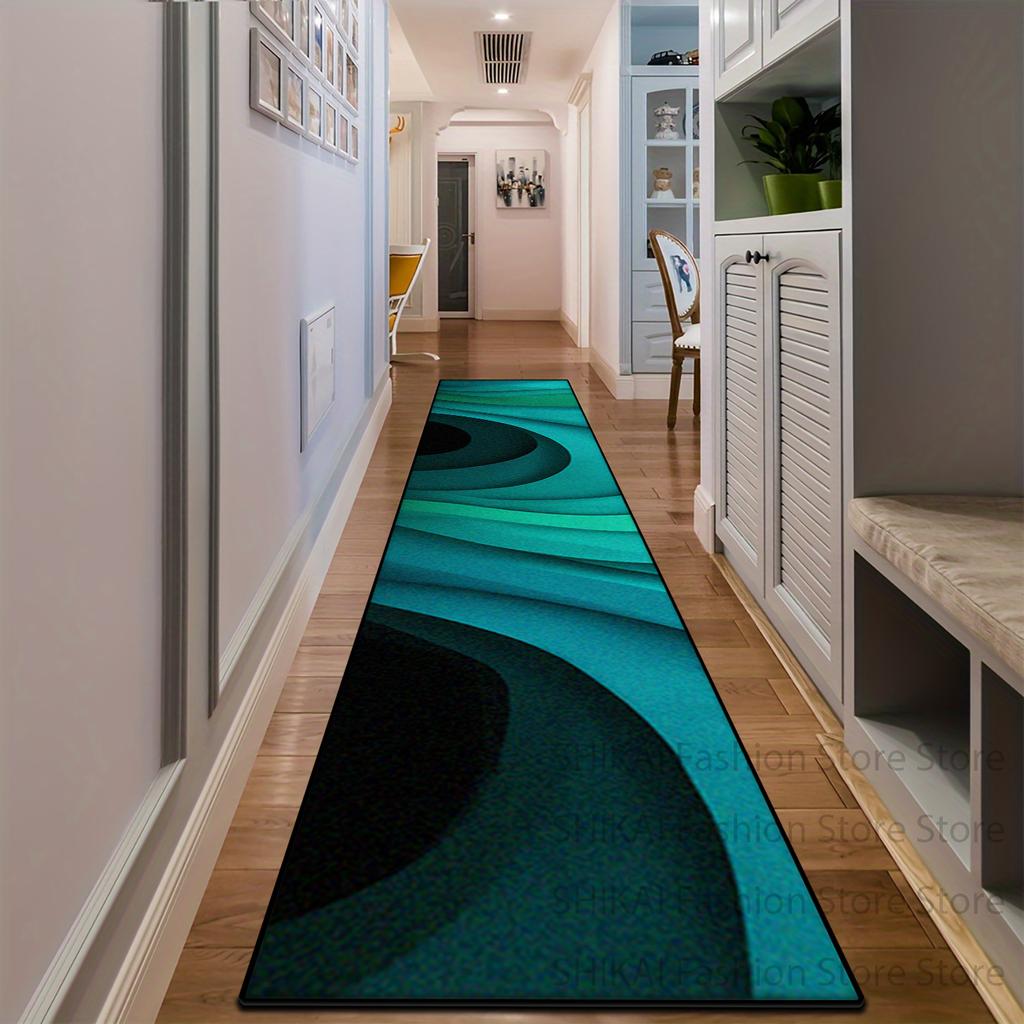 Abstract Easy Clean Long Corridor Carpet Runner Light Luxury Floor Mats Room Doorway Decor Carpets Home Living Room Hallway Rugs