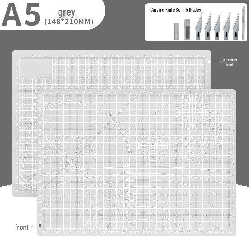 Zestaw 4 matów do cięcia Stereotype i 5 matów grawerowanych ręcznie z 2 dużymi zeszytami do rękodzieła i matą do bigowania