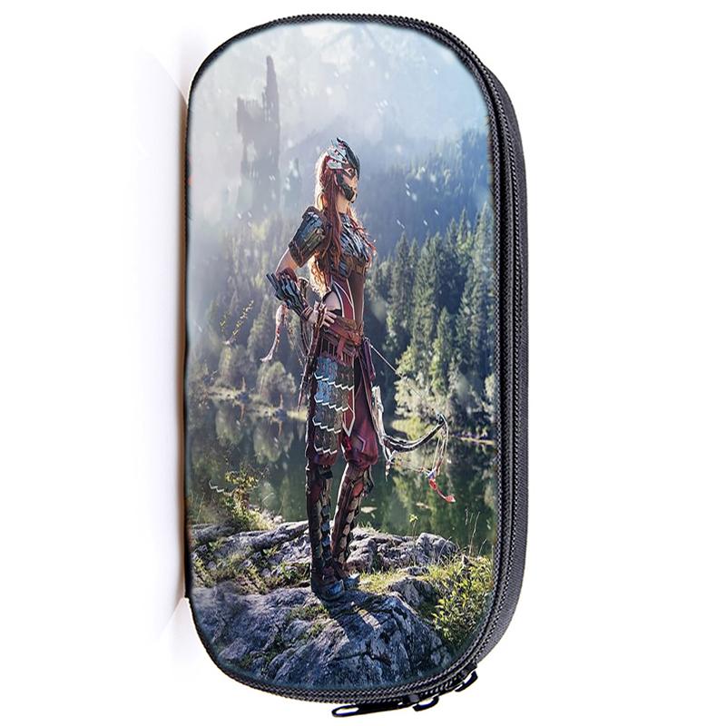 Horizon Forbidden West Pencil Case Estuches School Pencil Box Pencilcase Pencil Bag School Supplies Stationery Make Up Bag