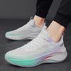 Neue Laufschuhe Herren Mesh Atmungsaktiv Bequem Flach Lässige Walking Schuhe Schnürschuhe Trendige Outdoor Sneaker für Herren Damen