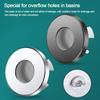 Round Sink Overflow Covers Replacement Trim Ring Cap New Sink Hole Cover  Kitchen Bathroom Supplies
