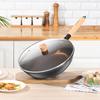 Kobach 32cm Uncoated Refined Iron Wok