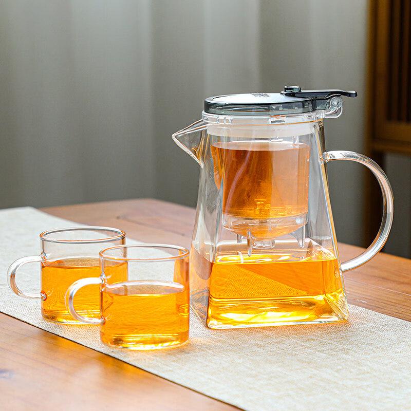 ZISIZ Heat-Resistant Glass Teapot