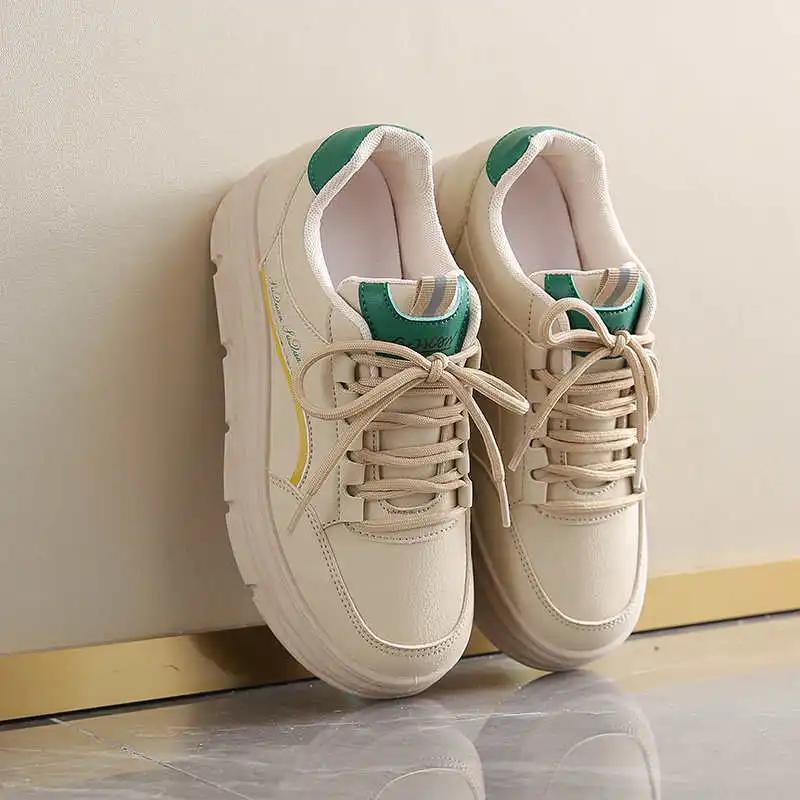 Appearance Increases Round Toe Buy Sneakers For Women Walking Women's Sports Shoes Boot Woman Trainers Popular Goods
