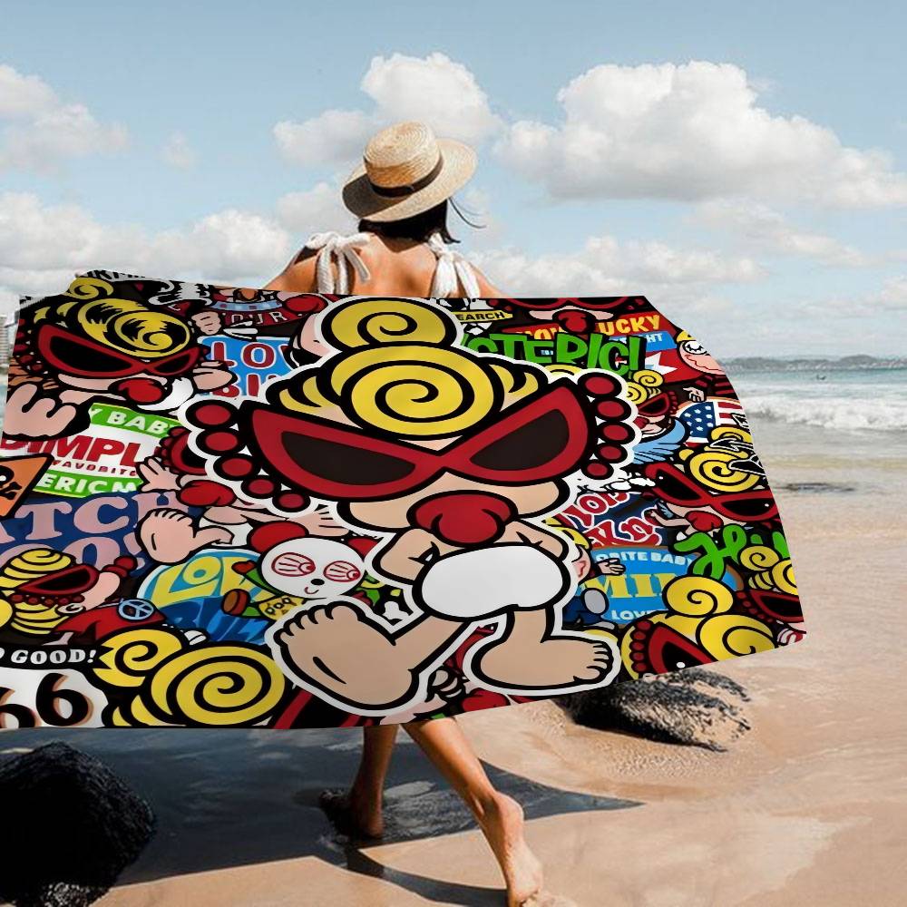 Japan Fashion Hysteric Mini Microfiber Beach Towel Absorbent Quick dry Soft Yoga Swimming Resort Mountain Climbing Towel