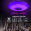 200W WiFi Modern RGB LED Ceiling Lights Home Lighting APP Bluetooth Music Light Bedroom Lamps Smart Dimmable Music Ceiling Lamp