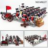M8227 War of Independence 24 figurines phalanx children assembled small educational toy floor.
