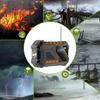 Hand Crank Emergency Radio Portable Weather Radio Multi-Function Flashlight & SOS Alarm Solar Radio for Camping Travel Outdoor