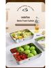 Food-Grade Stainless Steel Storage Box with Lid - Square/Rectangular Freezer Tray